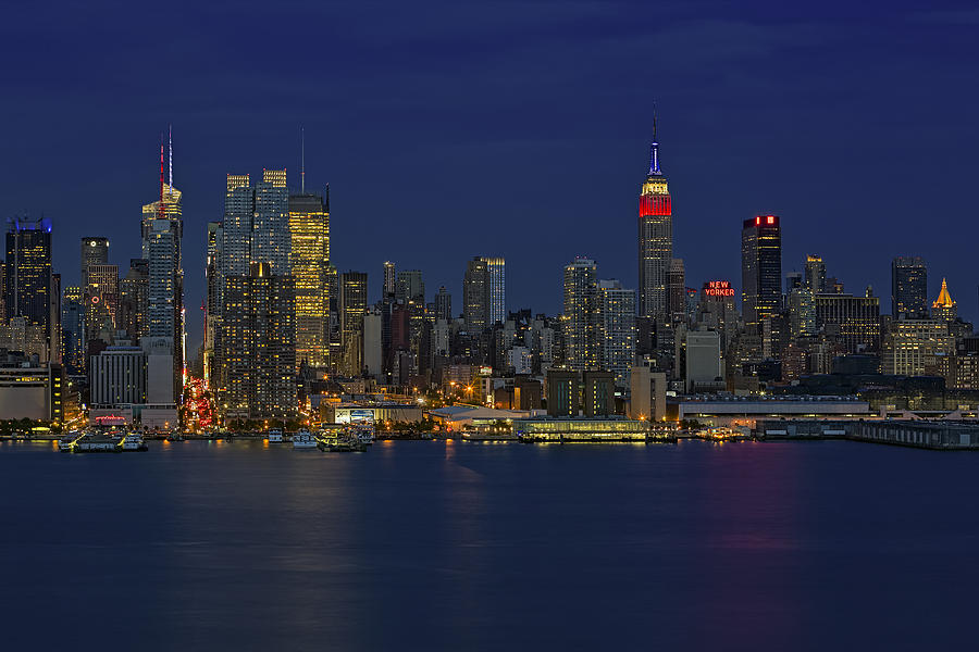 New York City Lights Photograph by Susan Candelario
