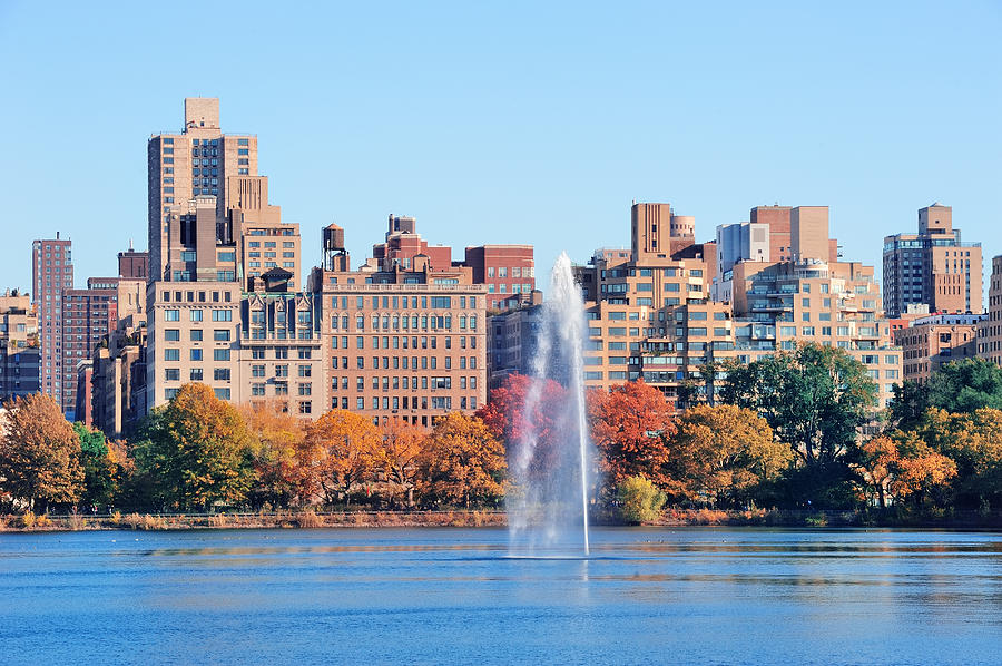 New York City Manhattan Central Park Photograph by Songquan Deng