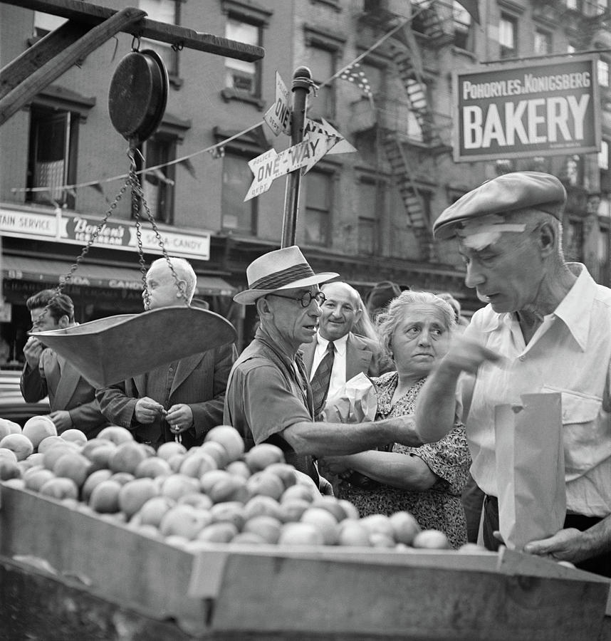 New York City Market Photograph by Granger - Fine Art America