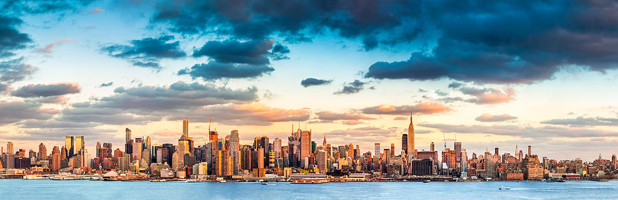 New York City panorama Photograph by Mihai Andritoiu