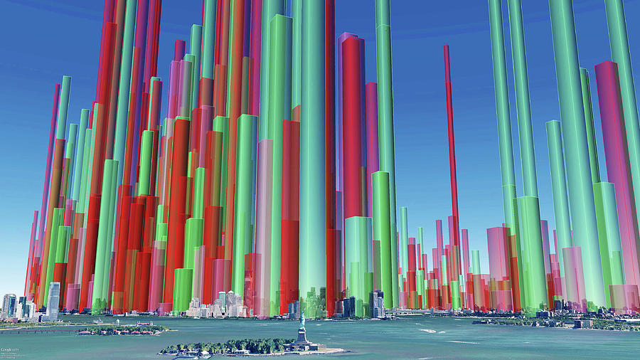 New York City Particulate Air Pollution Photograph by Adam Nieman