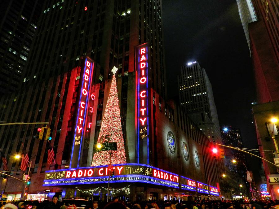 New York City - Radio City Music Hall 002 Photograph by Lance Vaughn