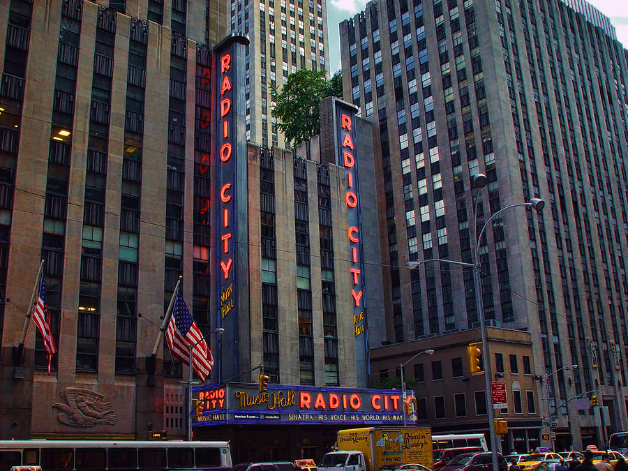Madison Photograph - New York City Radio City Music Hall  by New York