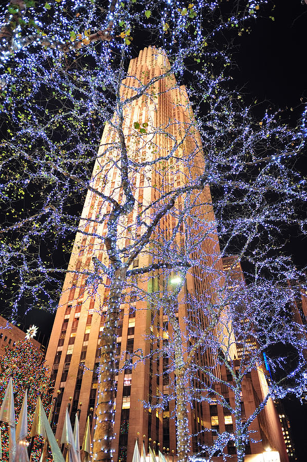 New York City Rockefeller Center Photograph by Songquan Deng