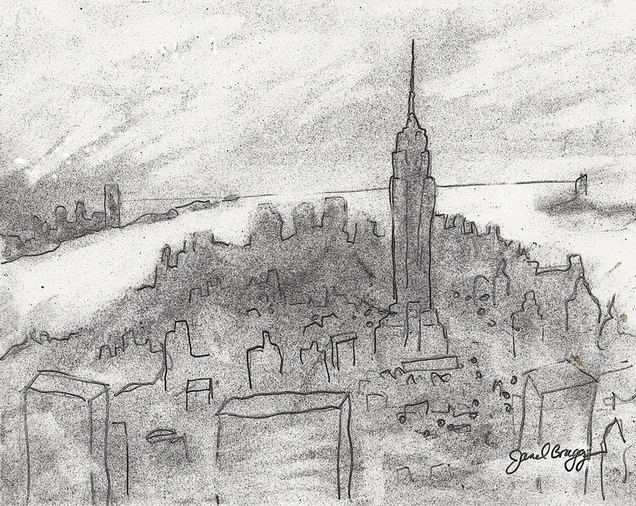 New York City Sketch Drawing By Janel Bragg Fine Art America 2161