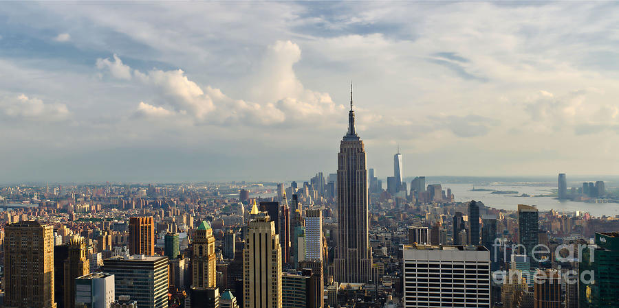 New York City Skyline Photograph by Cathy Alba