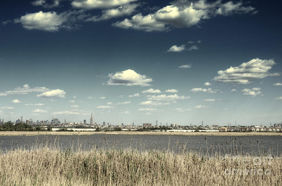 New York City Skyline from New Jersey Photograph by Sabine Jacobs