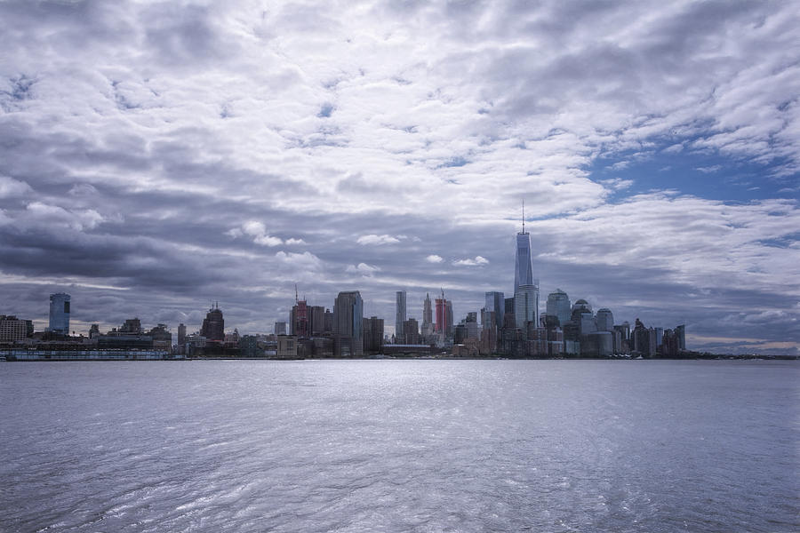 Architecture Photograph - New York City Skyline by Joan Carroll