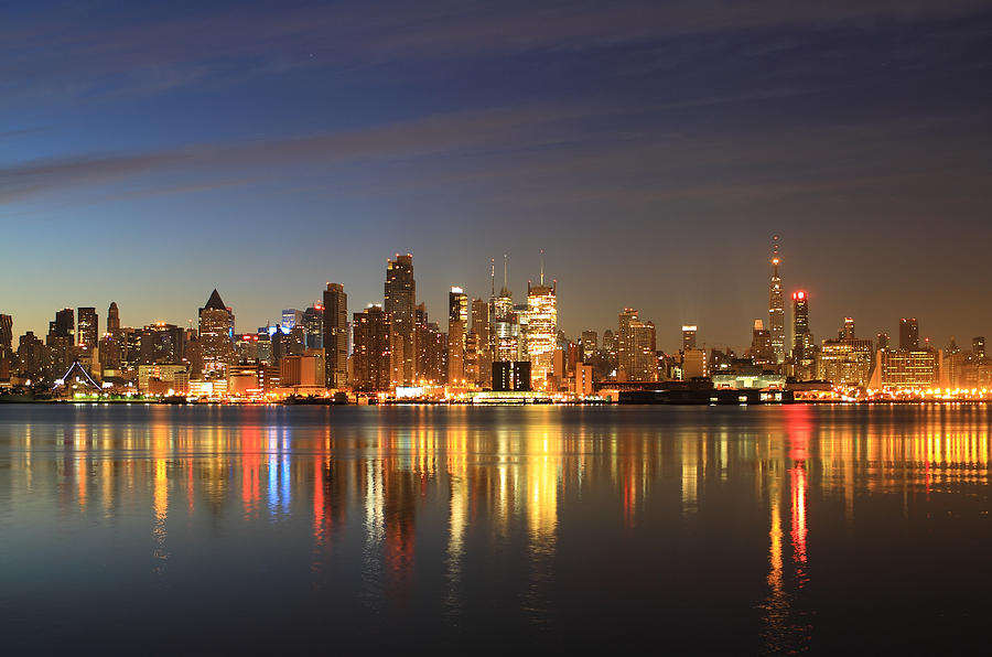 New York City Skyline Photograph by John Lan - Fine Art America