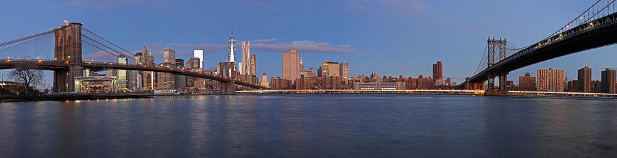 New York City Skyline Panorama Photograph by Juergen Roth