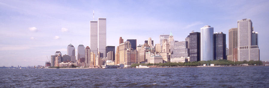 New York City Skyline Panoramic Photograph