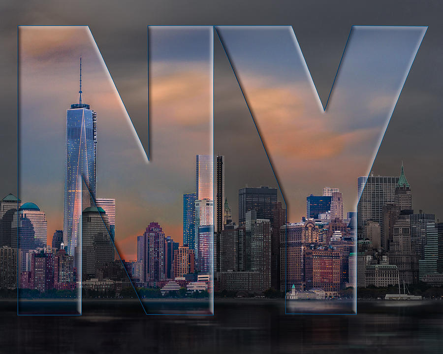 New York City Skyline Photograph by Steve Zimic