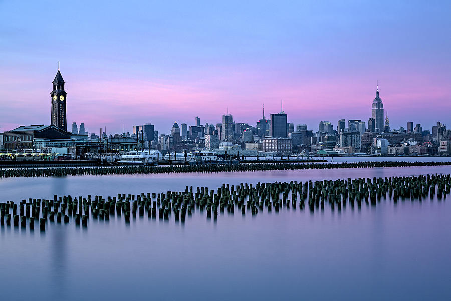 New York City Skyline Stillness Photograph by Susan Candelario