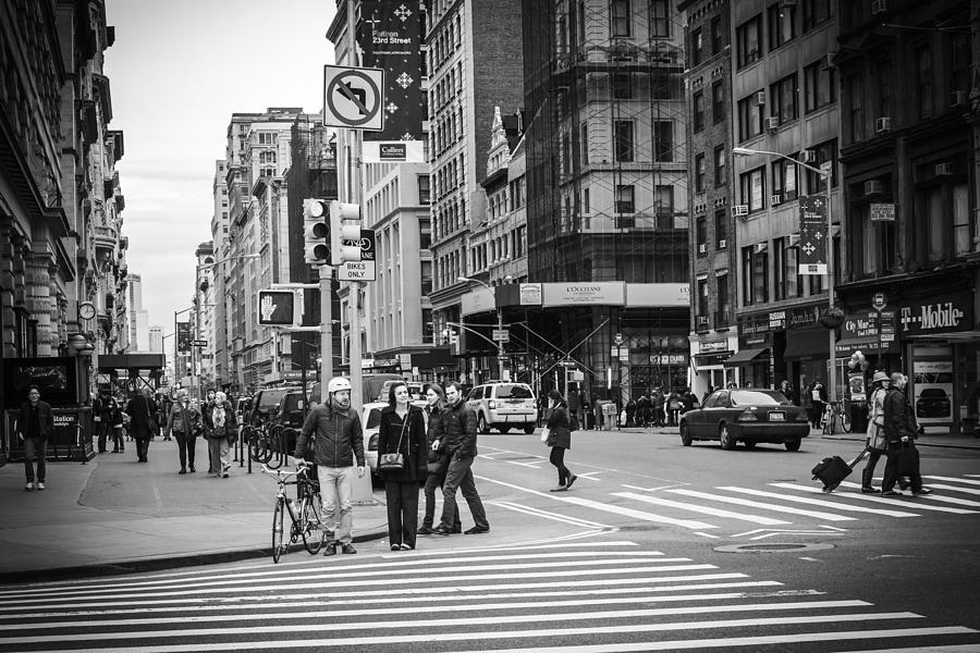 New York City Street View - Flatiron District Photograph by Erin Cadigan