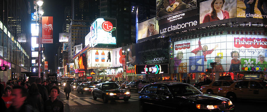City Photograph - New York City - Times Square - 121225 by DC Photographer