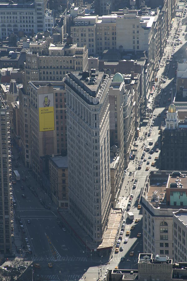 Architecture Photograph - New York City - View From Empire State Building - 121225 by DC Photographer