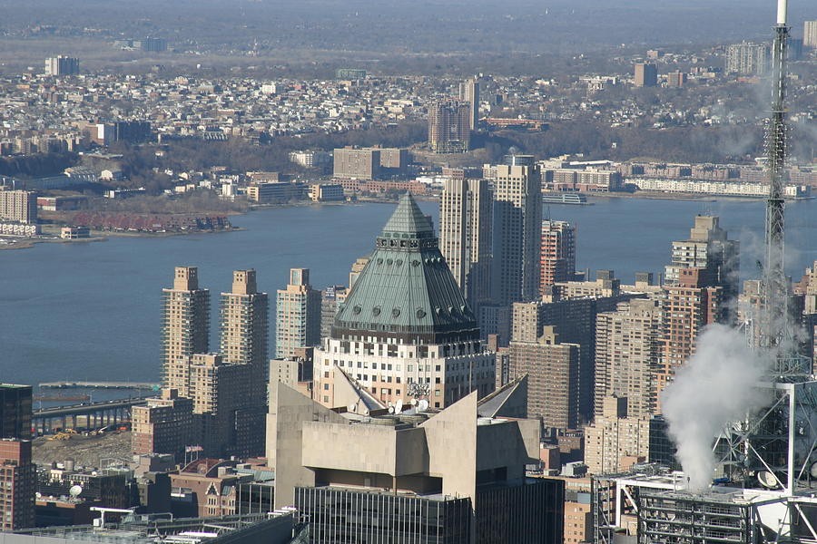 Architecture Photograph - New York City - View From Empire State Building - 12124 by DC Photographer