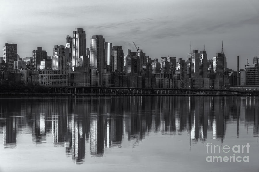 New York City West Side Dawn II Photograph by Clarence Holmes