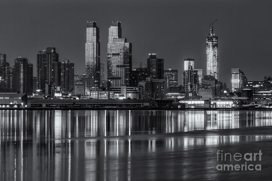 New York City West Side Morning Twilight IV Photograph by Clarence Holmes