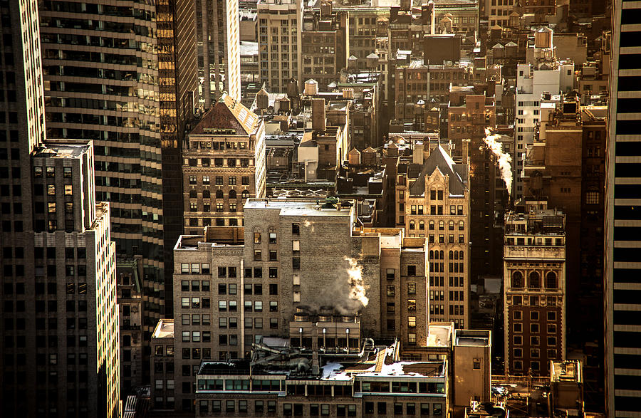 New York City Photograph - New York Cityscape by Vivienne Gucwa