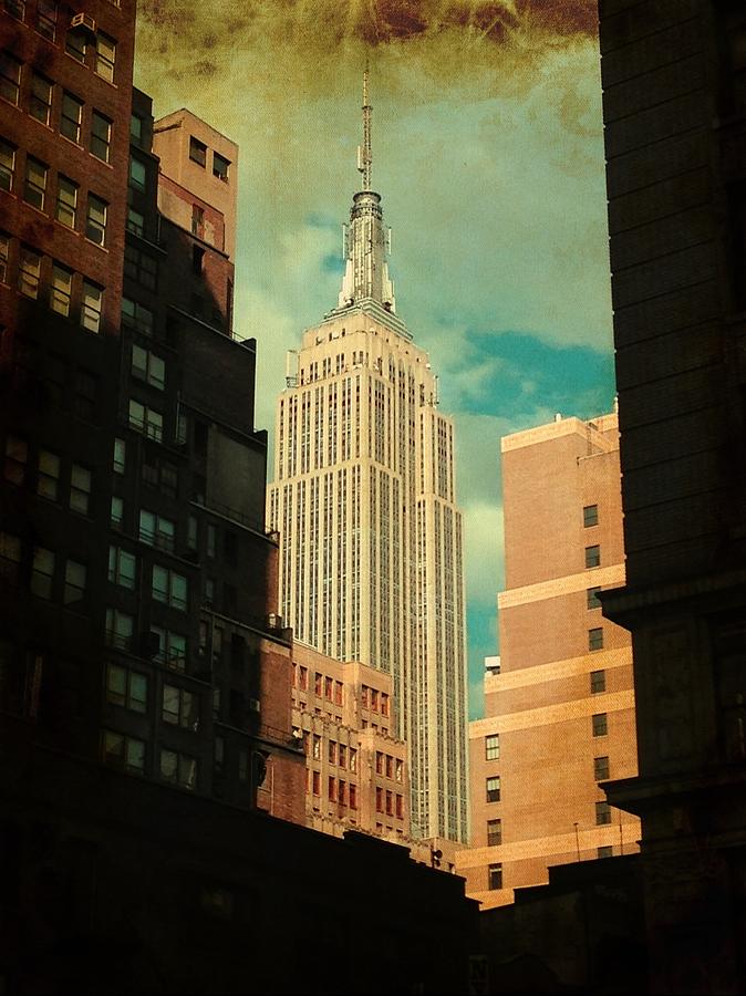New York - Empire State Building Photograph by Richard Reeve
