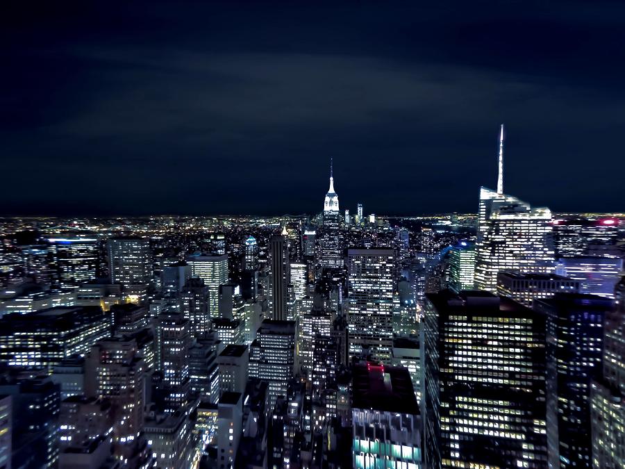 New York Evening Photograph by Dan Sproul