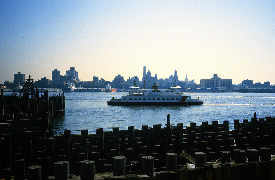 New York Ferry 1984 Photograph by Gordon James