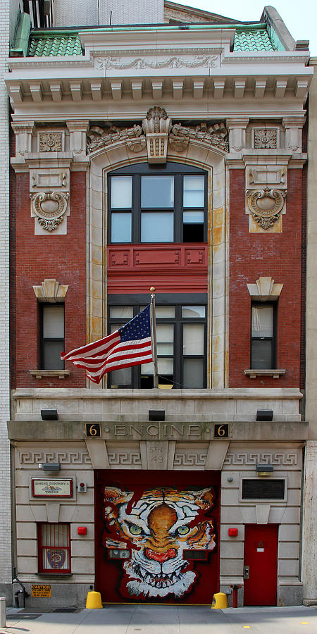 New York Fire Hall 1 Photograph by Andrew Fare