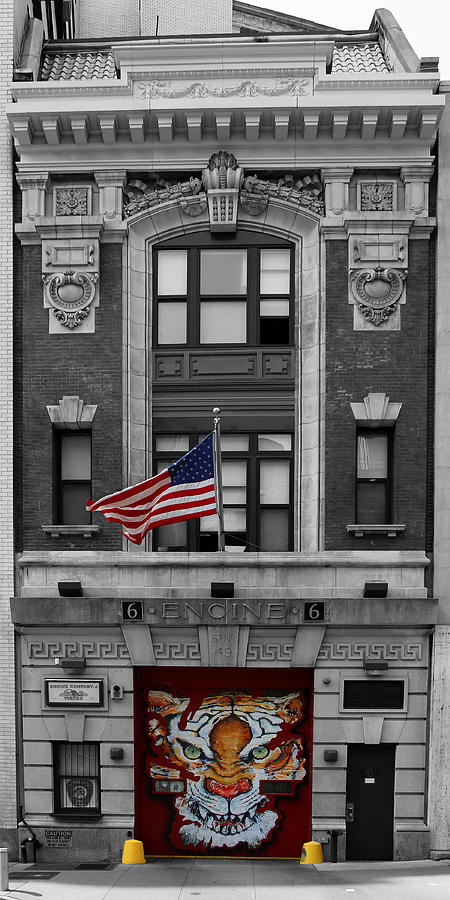 New York Fire Hall 1b Photograph by Andrew Fare