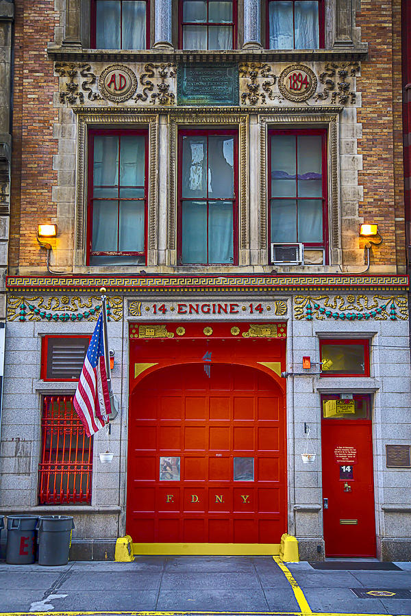 New York Fire Station Photograph by Garry Gay