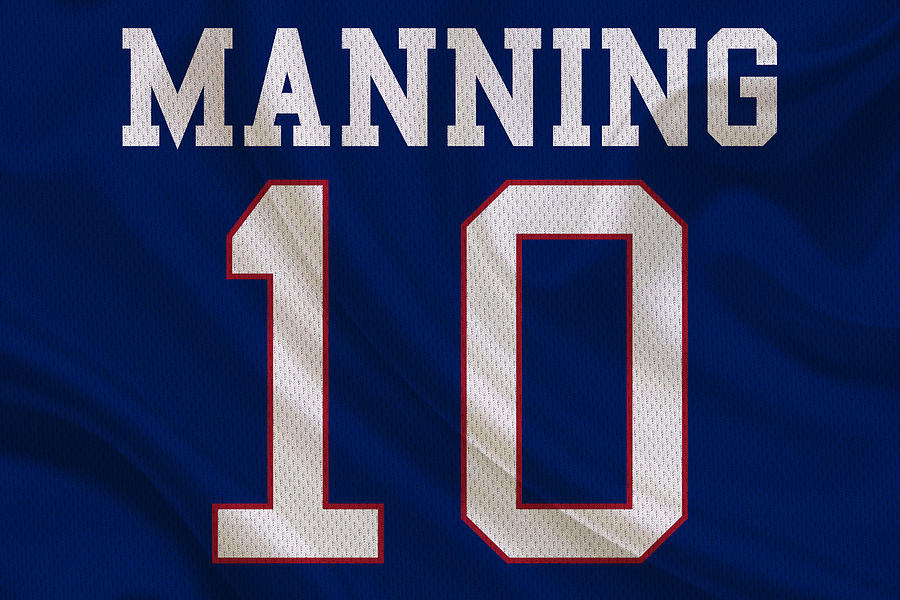 New York Giants Eli Manning Photograph By Joe Hamilton Fine Art America