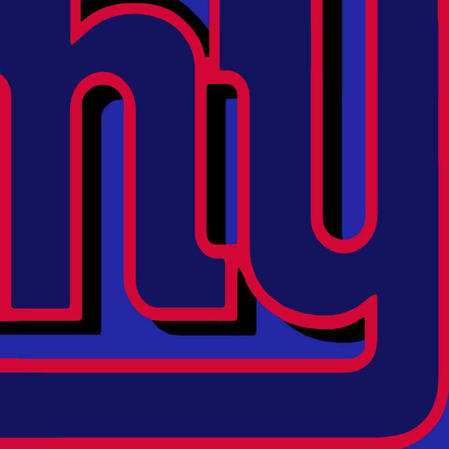 New York Giants Football Painting by Tony Rubino
