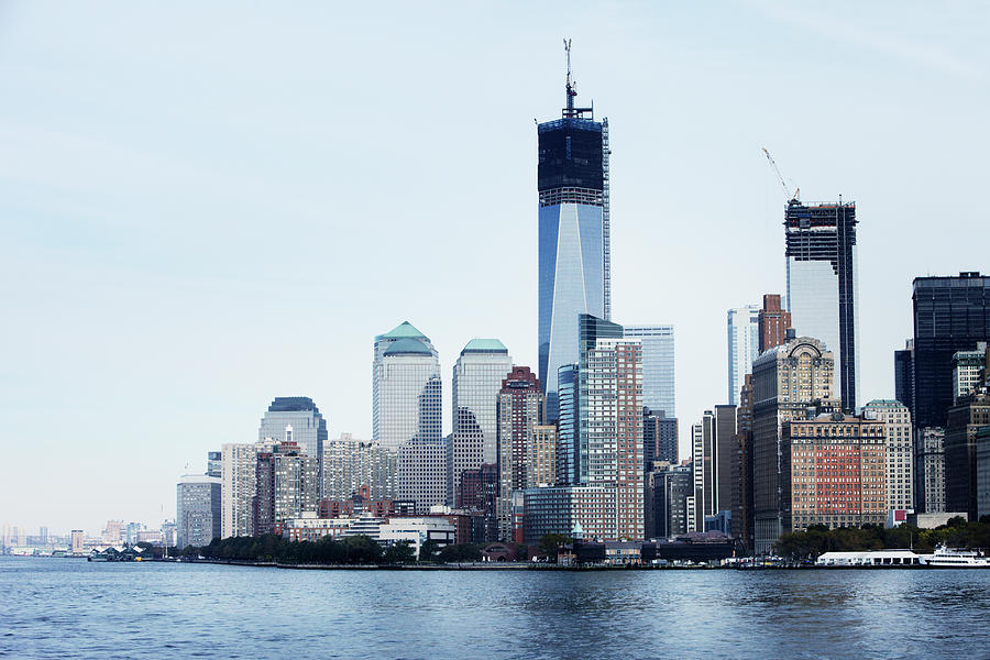New York Harbour View Photograph by Henrik Sorensen