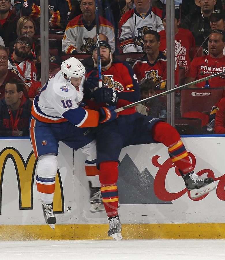 New York Islanders V Florida Panthers - Photograph by Joel Auerbach