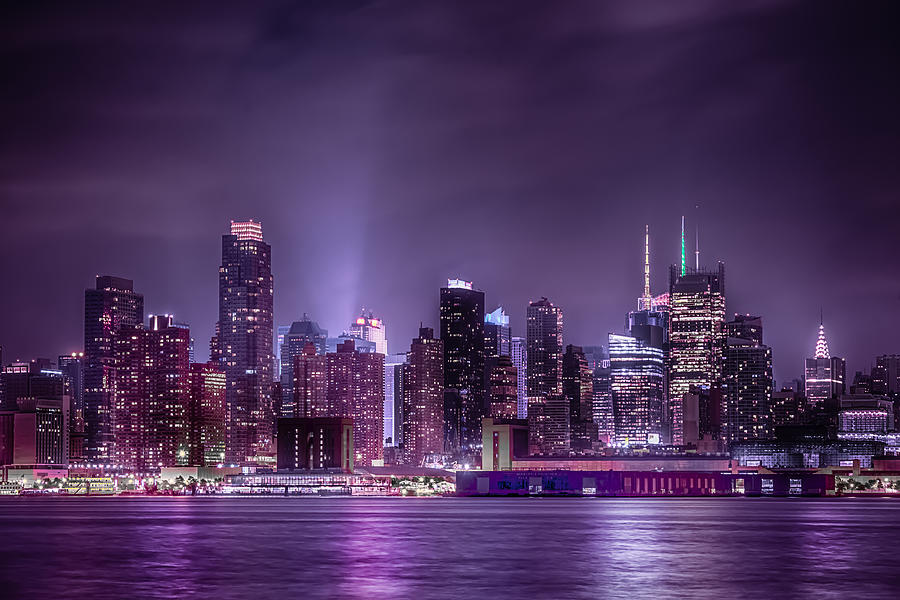 New York Nights Photograph By Linda Karlin