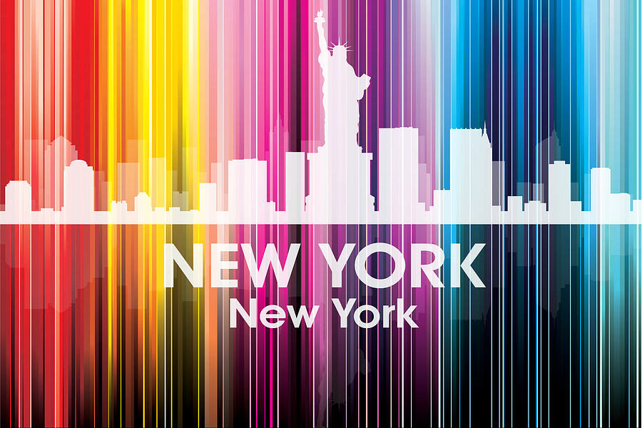 New York Ny 2 Mixed Media