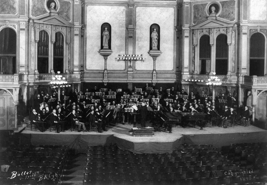 New York Orchestra, C1890 Photograph by Granger
