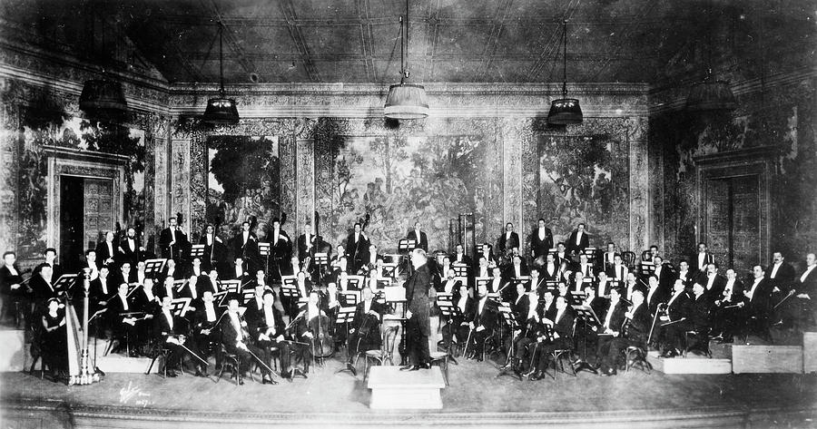 New York Orchestra, C1915 Photograph by Granger
