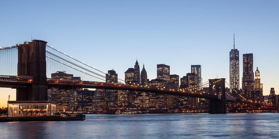 New York Panorama Photograph by Wolfgang Woerndl - Fine Art America