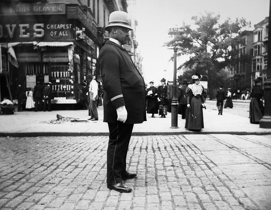 New York Police, 1896 by Granger