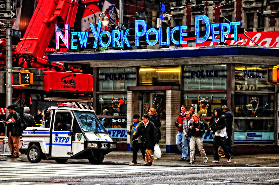 New York Police Dept Photograph by Mike Martin