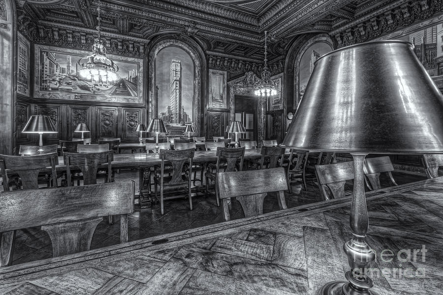 New York Public Library Periodicals Room IV Photograph by Clarence Holmes