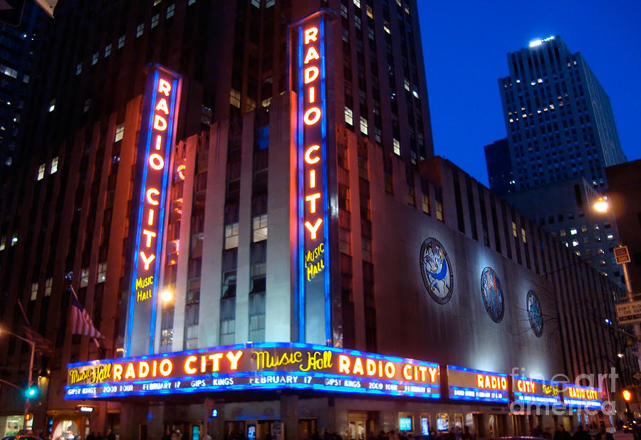 New York - Radio City Photograph by Randy Smith - Fine Art America