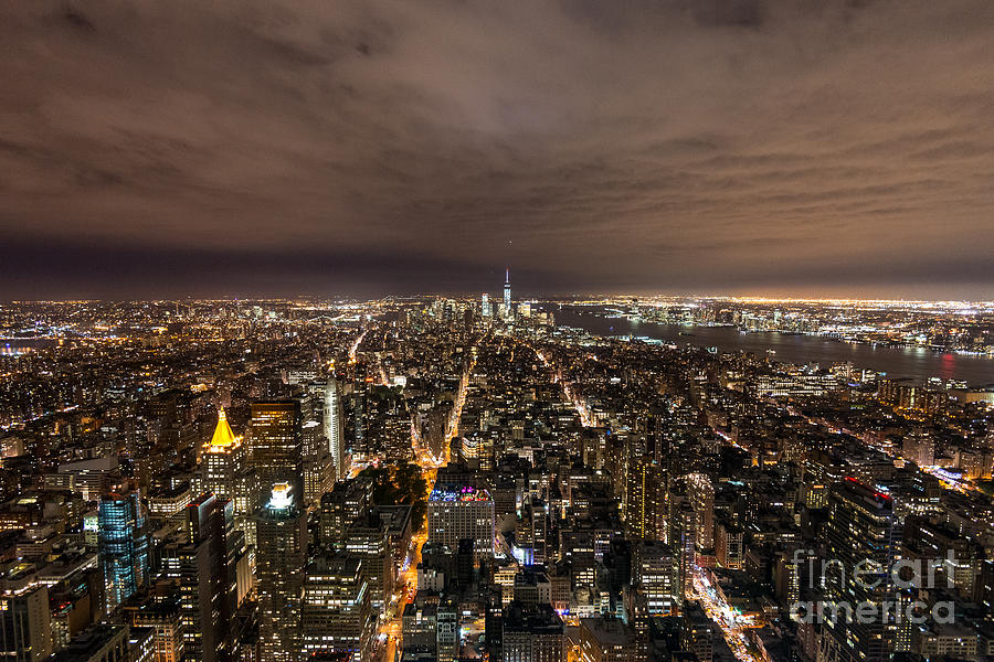 New York Skyline 1 Photograph by Matt Malloy