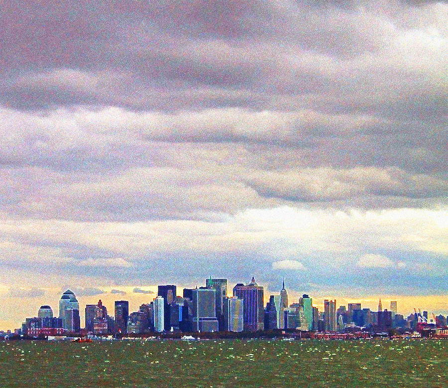 New York Skyline 2001 Photograph by Frank Winters