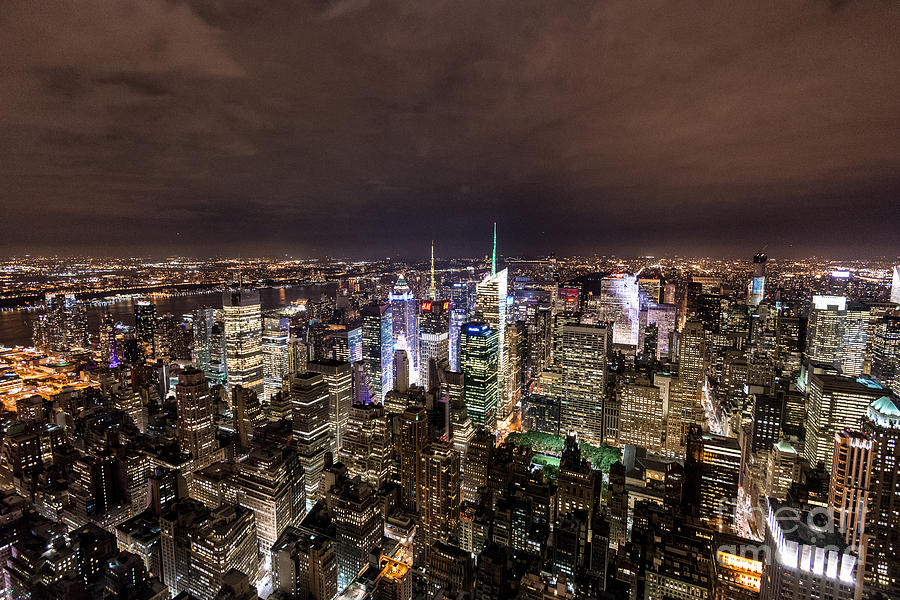 New York Skyline 3 Photograph by Matt Malloy