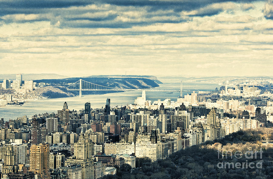 New York Skyline 3 Photograph by Steve Purnell