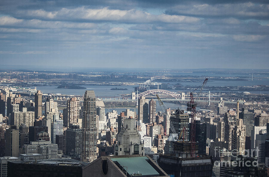 New York Skyline 4 Photograph by Steve Purnell