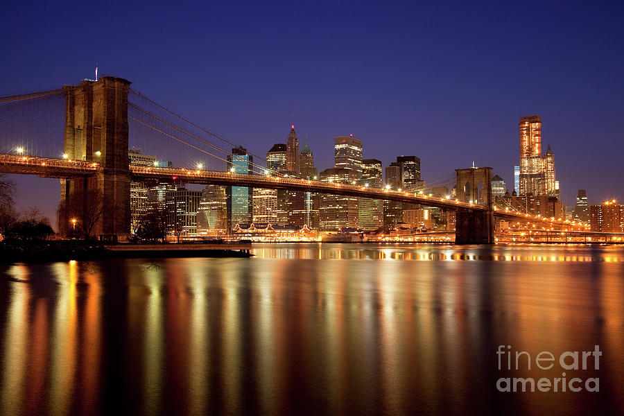 New York Skyline Photograph by Brian Jannsen