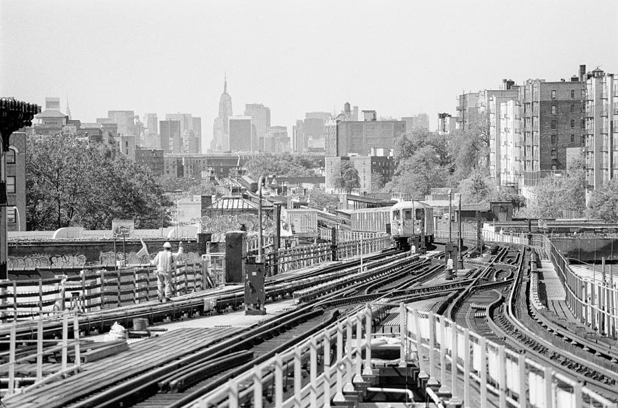 New York Skyline From Bronx Photograph